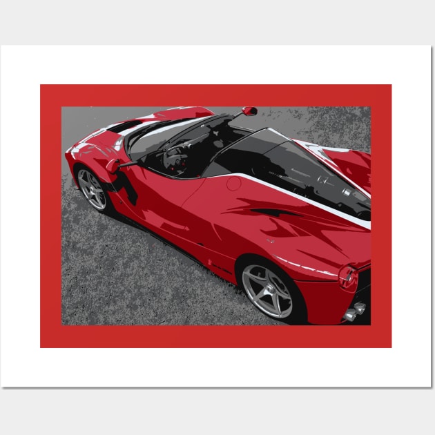 2017_ferrari_laferrari_aperta Wall Art by 5thmonkey